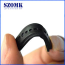 CAJA DE PLASTICO NEGRA DE MANO  | AK-H-61 | CHINA ENCLOSURE